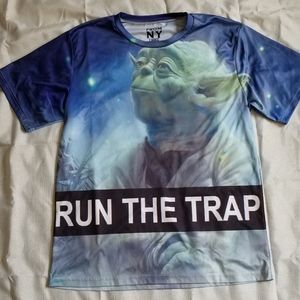 FROM NY Limited Edition Run the Trap Yoda Shirt